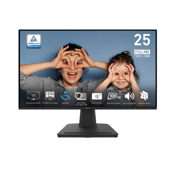 Màn hình máy tính LCD MSI PRO MP252 24.5 INCH (IPS/ 100Hz/ 1ms)