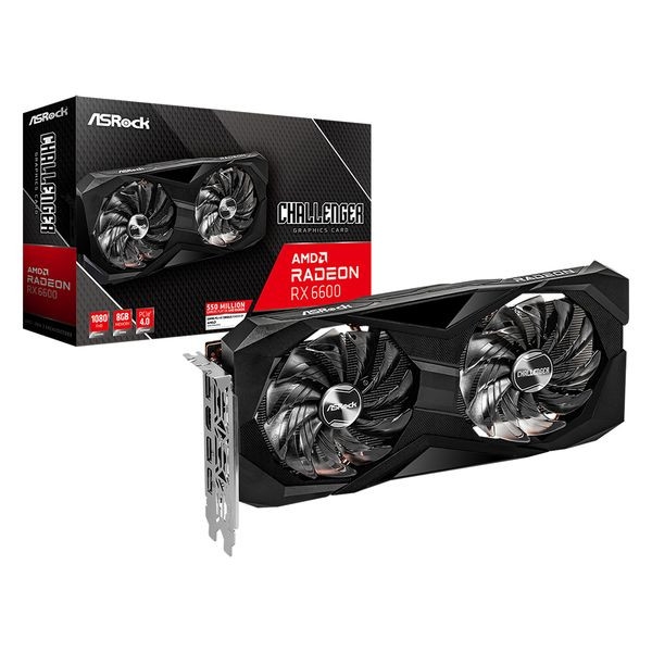 Card đồ họa VGA AMD ASROCK RX6600 CLD 8G 2 Fan (RX6600-CLD-8G)