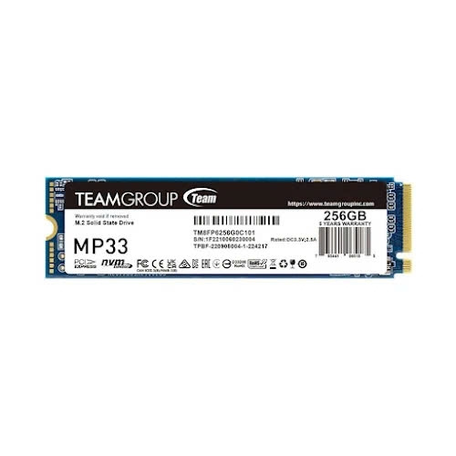 Ổ cứng SSD 256G TEAMGROUP MP33 M.2 PCIE GEN3x4