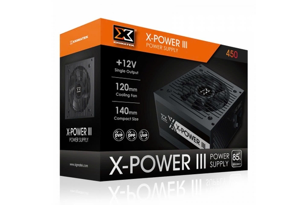 Bộ nguồn máy tính Xigmatek X-Power III 450 (400W, 230V)