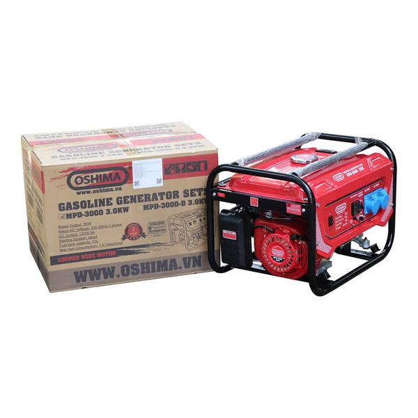 Máy Phát Điện Chạy Xăng OSHIMA MPD3000 3KW