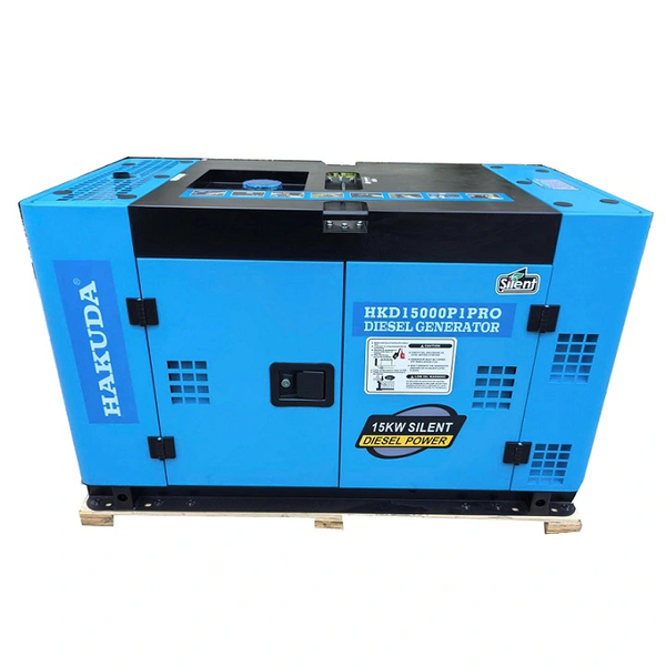 Máy phát điện chạy dầu HAKUDA HKD15000P1 PRO 15KW siêu cách âm