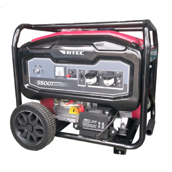 Máy phát điện chạy xăng 3.5KW BTEC BGA5500E đề nổ