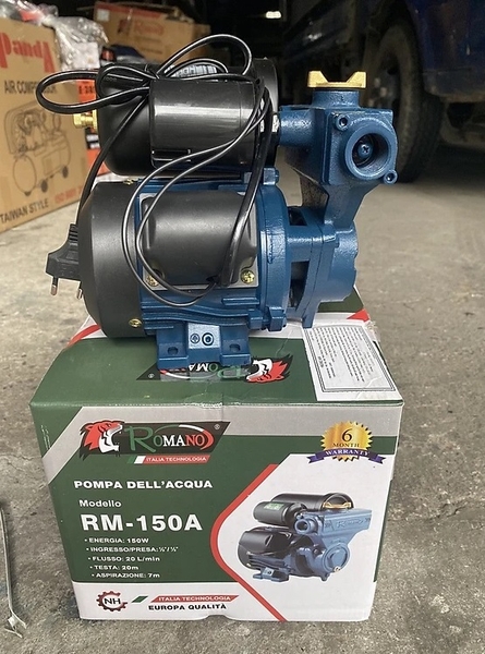 Máy Bơm Nước Tăng Áp Tự Động Romano RM-180A