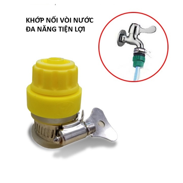 Cút Nối Nhanh Ống Với Vòi Nước