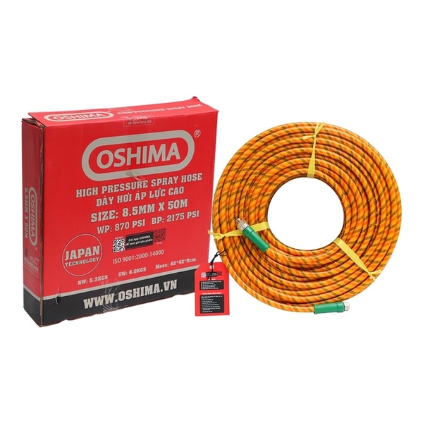 Dây Phun Xịt Áp Lực Oshima 8.5mmx50m