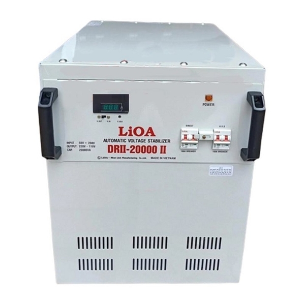 Ổn áp 1 pha Lioa 20KVA DRII 20000II