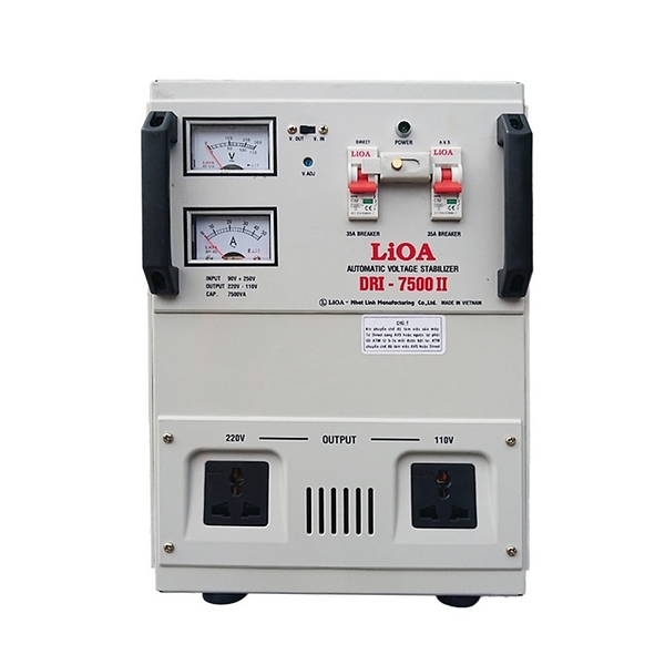 Ổn áp 1 pha Lioa 7.5KVA DRI 7500II