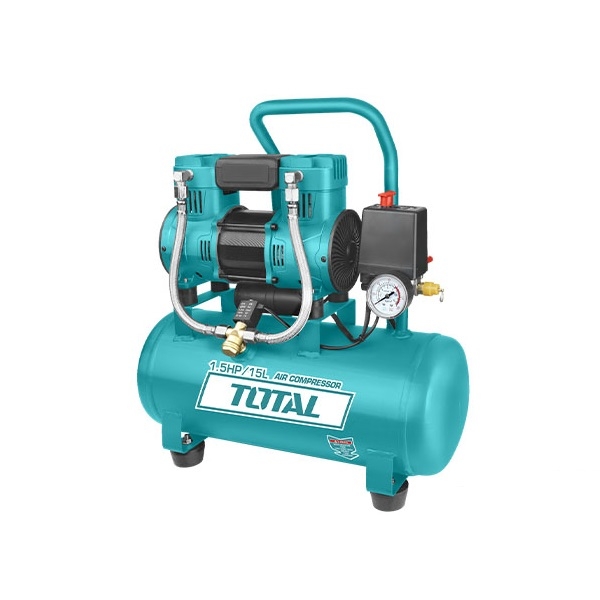 Máy nén khí không dầu 15L 1100W TOTAL TCS1110152T