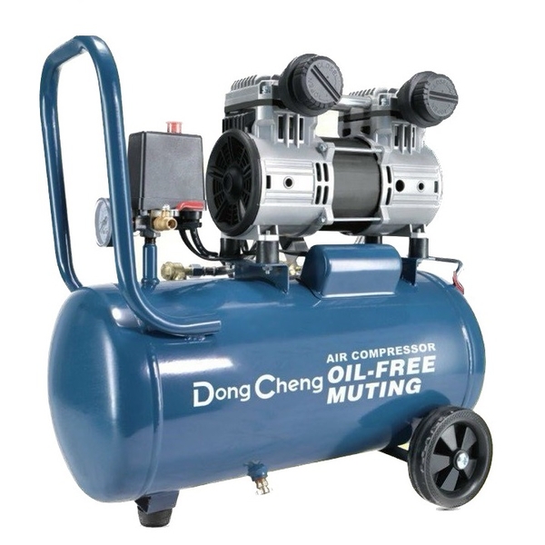 Máy nén khí không dầu Dongcheng 1500W 24L DQE1500/24L