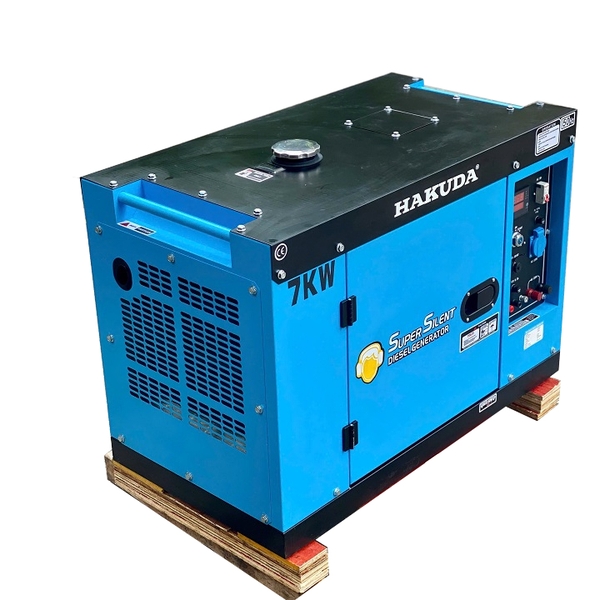 Máy phát điện chạy dầu diesel 7KW HAKUDA HKD7000P1