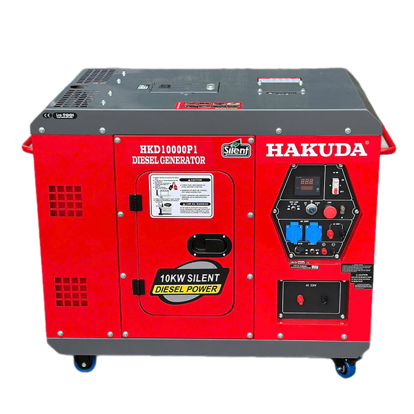 Máy phát điện chạy dầu diesel 10KW HAKUDA HKD10000P1