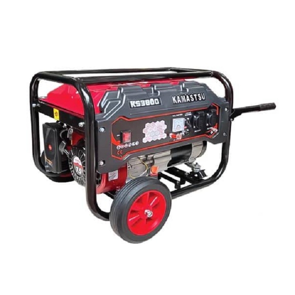 Máy Phát Điện Chạy Xăng Kamastsu 5Kw KS6800E Có Đề