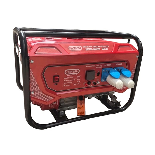 Máy phát điện chạy xăng OSHIMA MPD3000D 3KW có đề