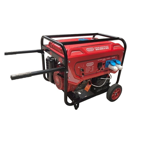 Máy phát điện chạy xăng OSHIMA MPD5000D 5KW có đề