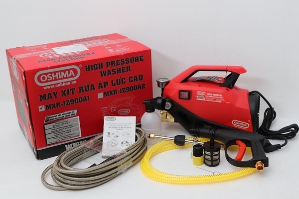 Máy rửa xe mini gia đình Oshima 2500W MXR-JZ900A1