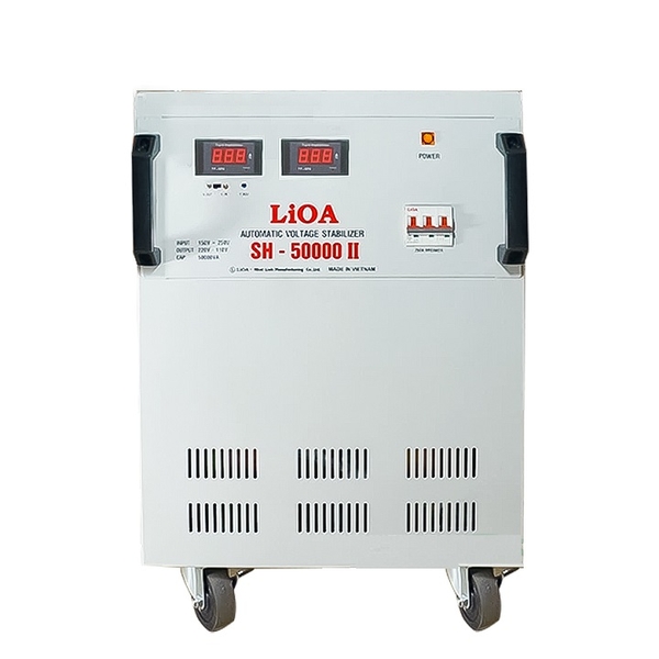 Ổn áp 1 pha Lioa 50KVA SH 50000II