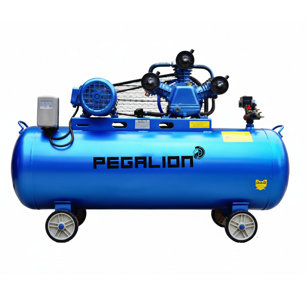 Máy nén khí dây đai 120L PEGALION 4HP TM-W-0.36/12.5-120L 3 pha
