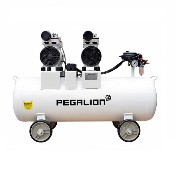 Máy nén khí không dầu giảm âm 70L PEGALION 1.5HP OF550x2-70L