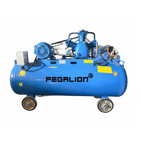 Máy nén khí dây đai PEGALION 230L 4HP TM-W-0.36/12.5-230L 3 pha