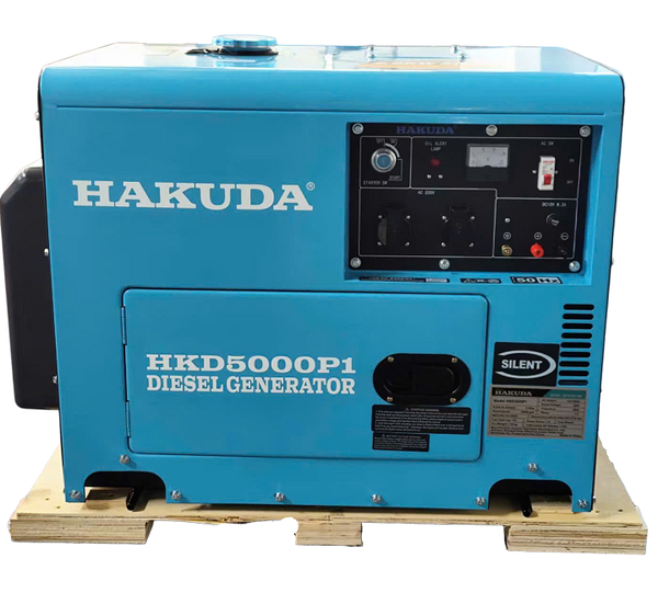Máy phát điện chạy dầu HAKUDA HKD5000P1 5KW