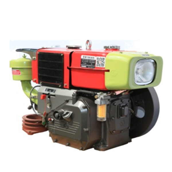 Máy Nổ – Động Cơ Dầu Tứ Xuyên 6.6Kw XE185N (D9 Gió Đèn)