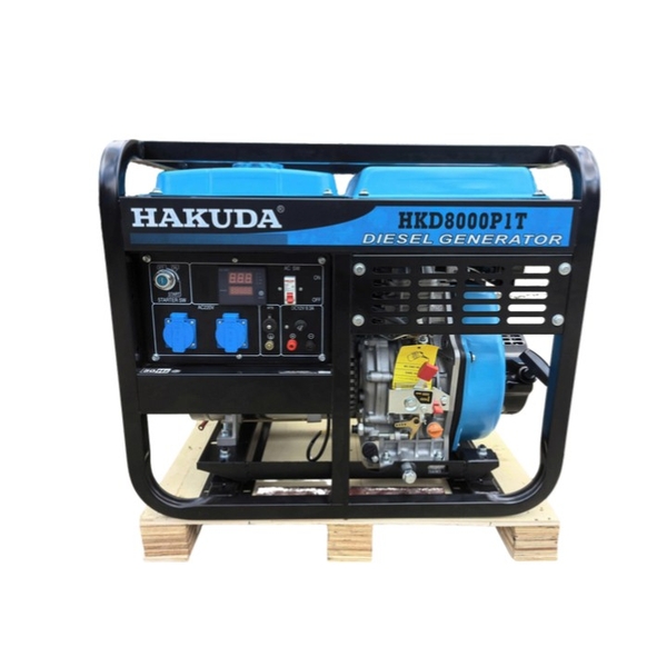 Máy phát điện chạy dầu HAKUDA 8KW HKD8000P1T