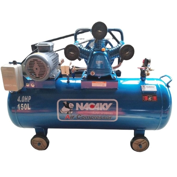 Máy Nén Khí Dây Đai Nagaky 4Hp 150L NA-40150