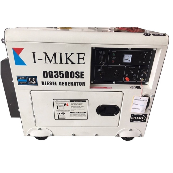 Máy Phát Điện Chạy Dầu I-Mike 3Kw DG3500SE