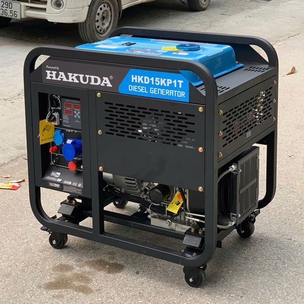 Máy phát điện động cơ diesel 15KW HAKUDA HKD15KP1T