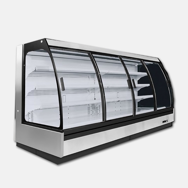 Semi-vertical Glass Door Multidecks