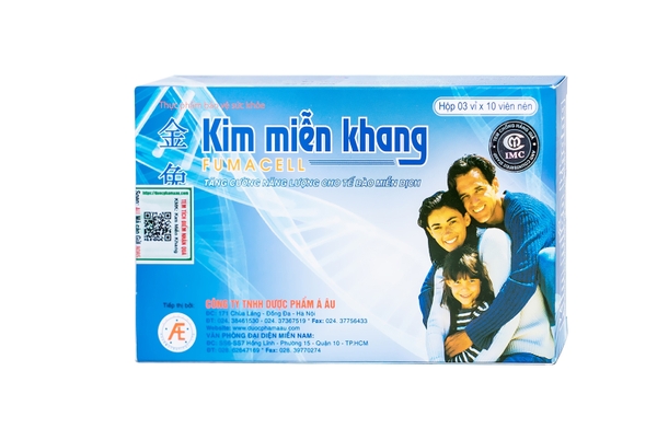 Kim Miễn Khang Á Âu (Hộp x 3 vỉ x 10 viên)