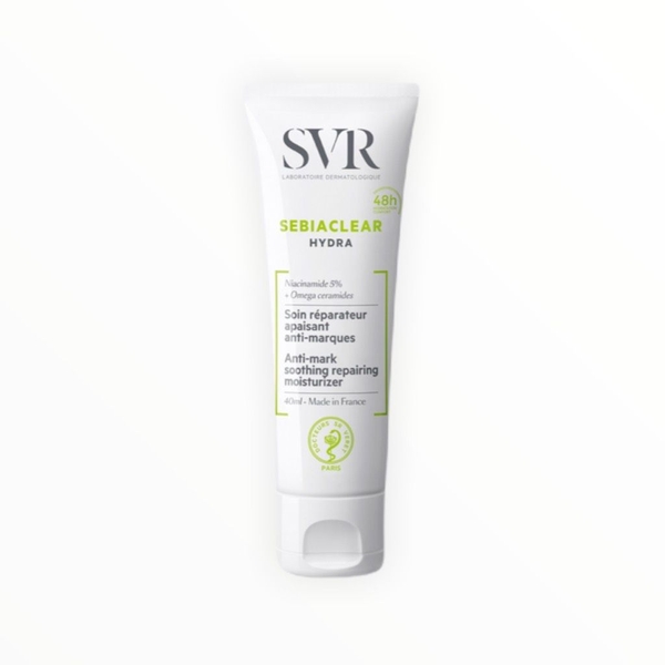 SVR Sebiaclear Hydra 48h 5% 40ml - Kem dưỡng ẩm cho da dầu