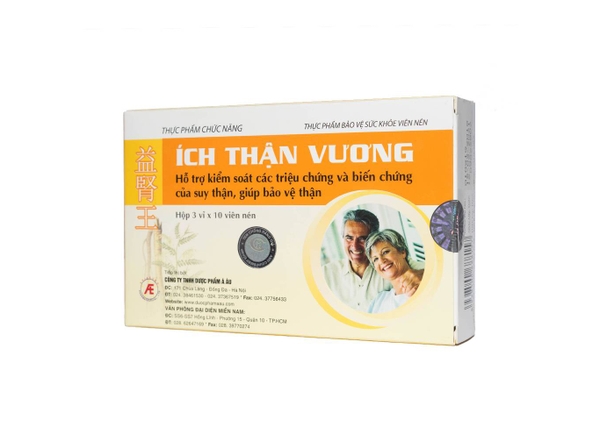 Ích Thận Vương Á Âu (Hộp x 3 vỉ x 10 viên)