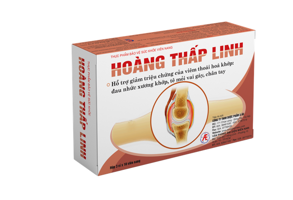 Hoàng Thấp Linh Á Âu (Hộp x 3 vỉ x 10 viên)