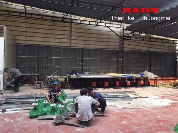 Triển khai dự án quán nướng Bisa quận 12