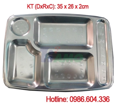 Khay cơm 5 ngăn