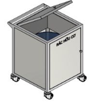 Thùng rác di động