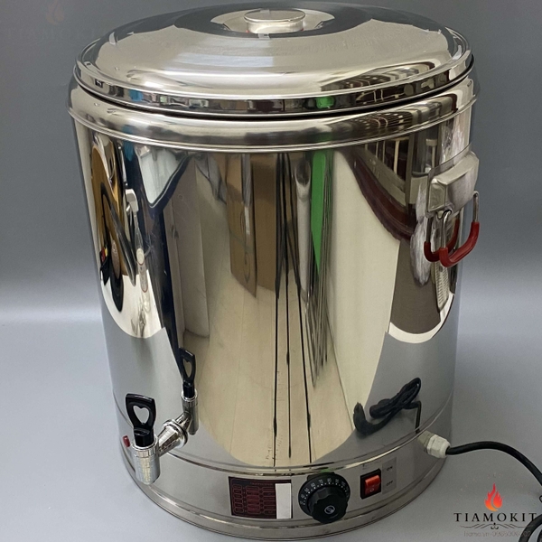 NỒI ĐIỆN 50L INOX 304 KÈM XỬNG HẤP