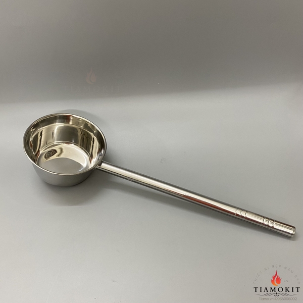 Gáo múc canh cán inox kích thước 14cm đến 16cm
