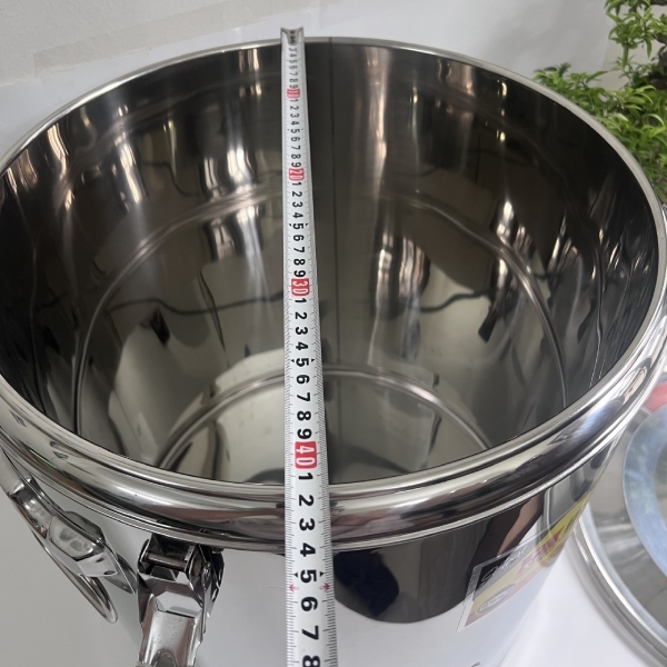 Bình Inox Đựng Nước Không Vòi 65L