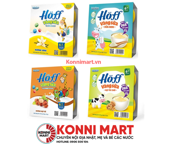Váng sữa Hoff ( lốc 4 hủ)