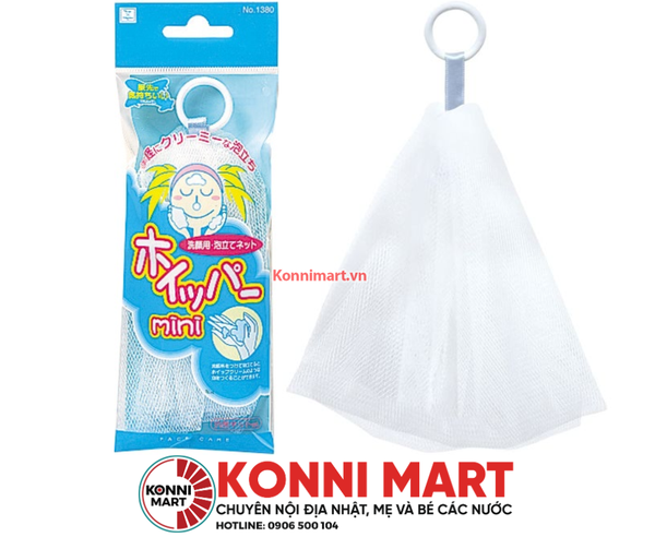 Lưới rửa mặt tạo bọt hàng Nhật nội địa