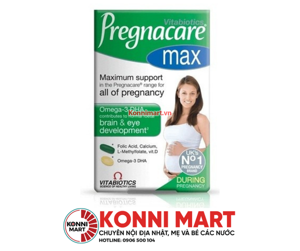Vitamin tổng hợp bà bầu Pregnacare, Anh 84 viên
