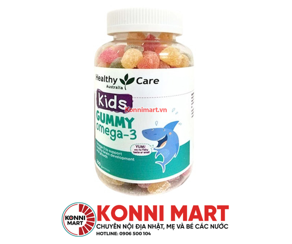 Kẹo dẻo Healthy Care Úc Omega3 250 Viên (từ 2 tuổi)