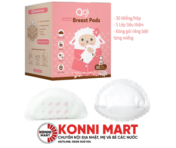 Miếng lót thấm sữa AGI 30 miếng
