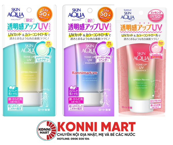 Chống nắng Skin Aqua Tone Up UV Essence Nhật Bản
