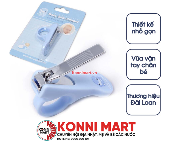 Bấm Móng Kuku Vệ Sinh Móng Tay/Chân Cho Bé