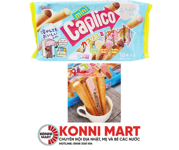 Bánh Glico hình kem 10 cái
