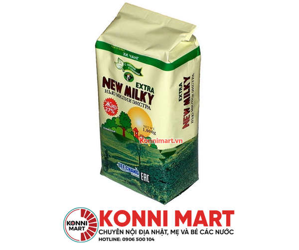 Sữa Béo New Milky Extra Túi 1Kg từ 2Y+ Nga